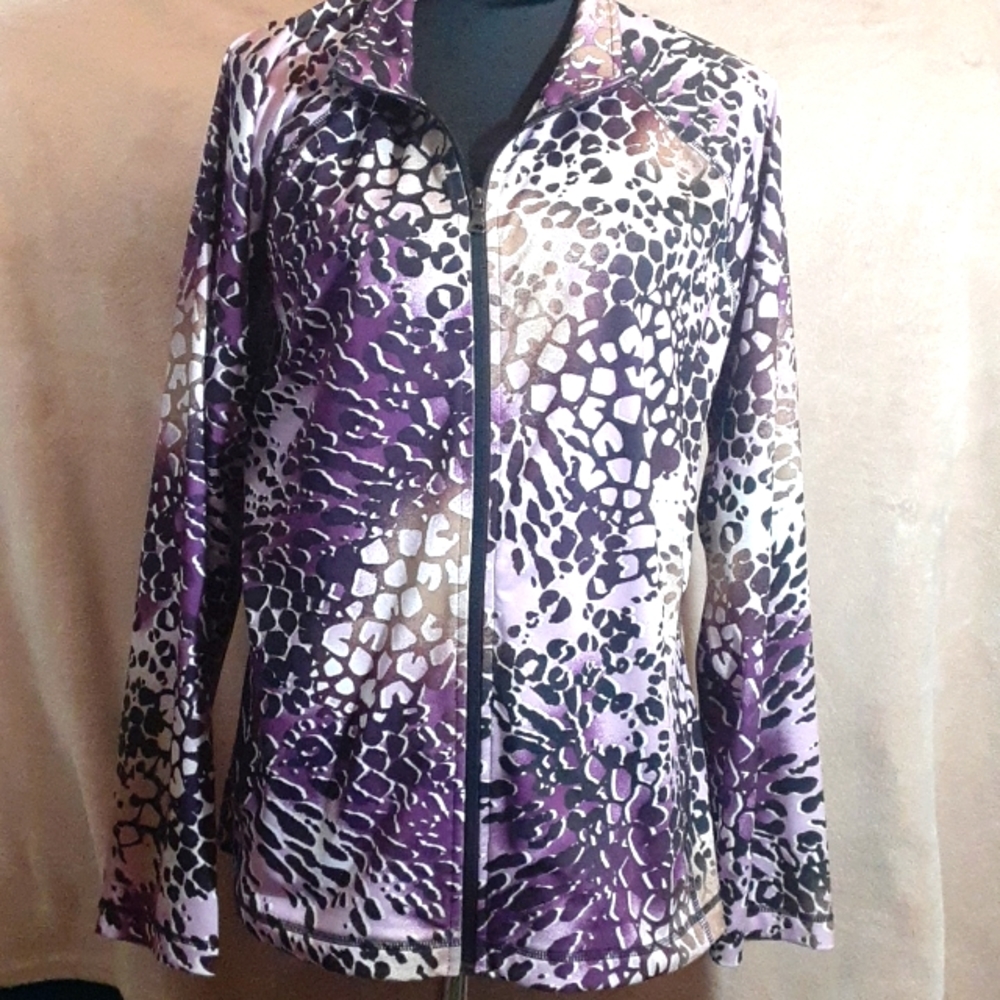 Style&Co. Zip Front Sport Jacket Size Large